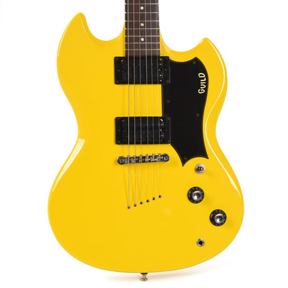 Guild Polara Solid Body Electric Guitar Voltage Yellow