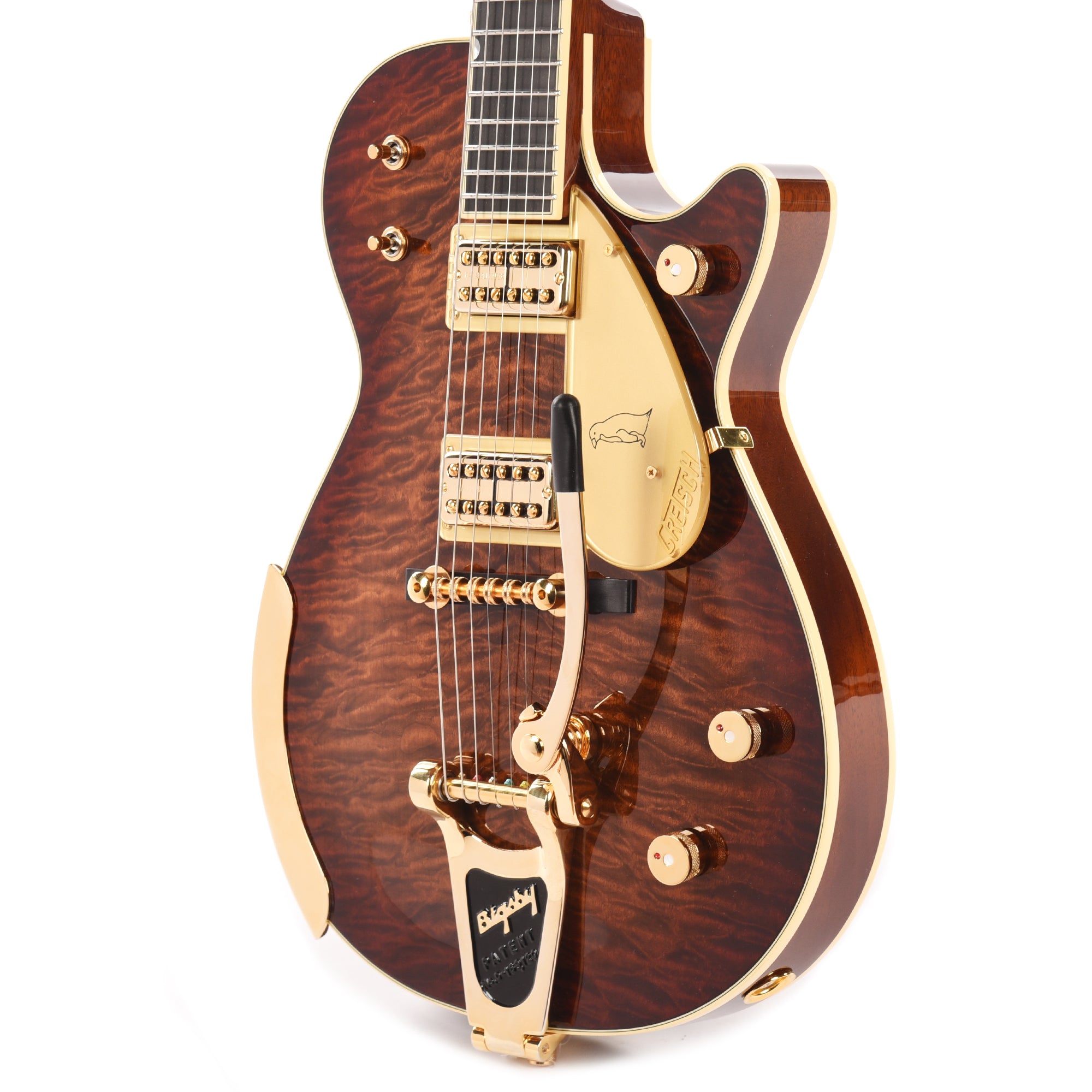 Gretsch G6134TGQM-59 Limited Edition Quilt Classic Penguin with Bigsby Forge Glow