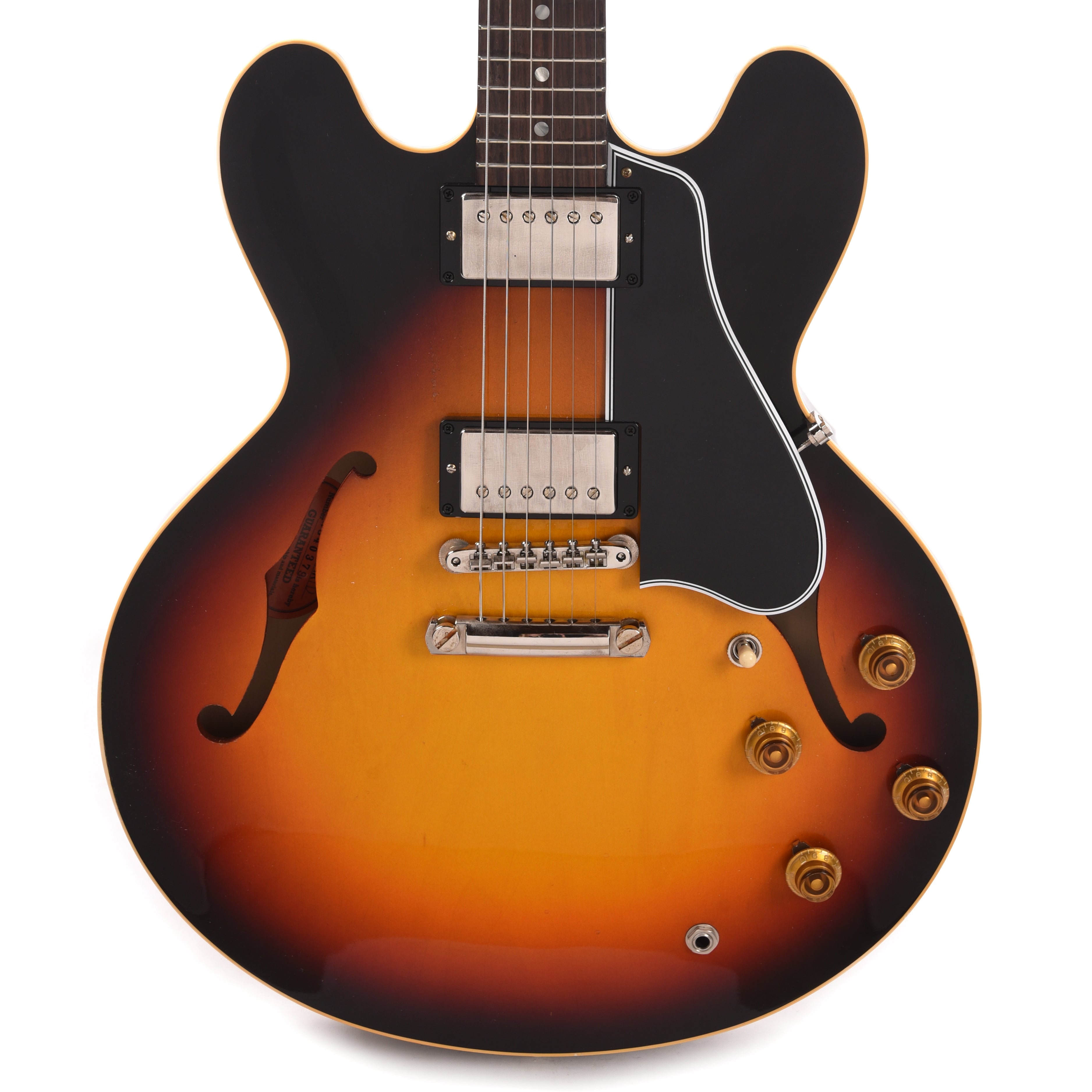Gibson Custom Shop Limited Edition 1958 ES-335 Murphy Lab Light Aged Tri-Color Sunburst