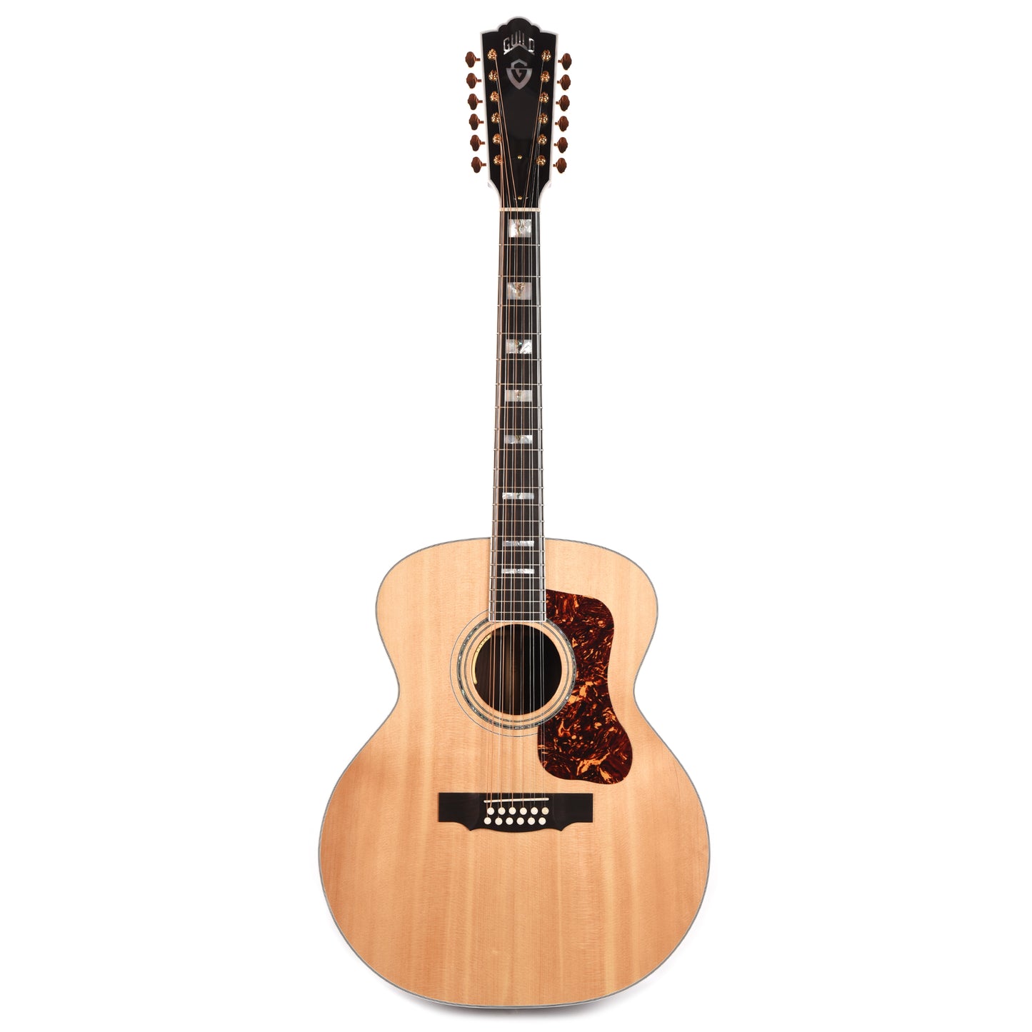 Guild USA F-512E Jumbo 12-String Sitka/Rosewood Natural