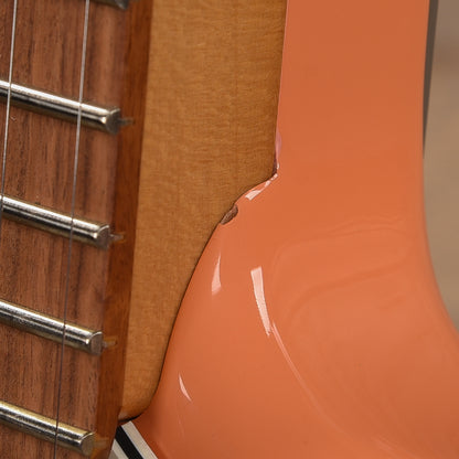 Fender Player Jazzmaster Pacific Peach w/Matching Headcap, Pure Vintage '65 Pickups, & Series/Parallel 4-Way