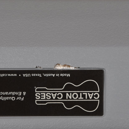 Calton Cases Acoustic D-18 Guitar Case Gray w/Blue Velvet Interior