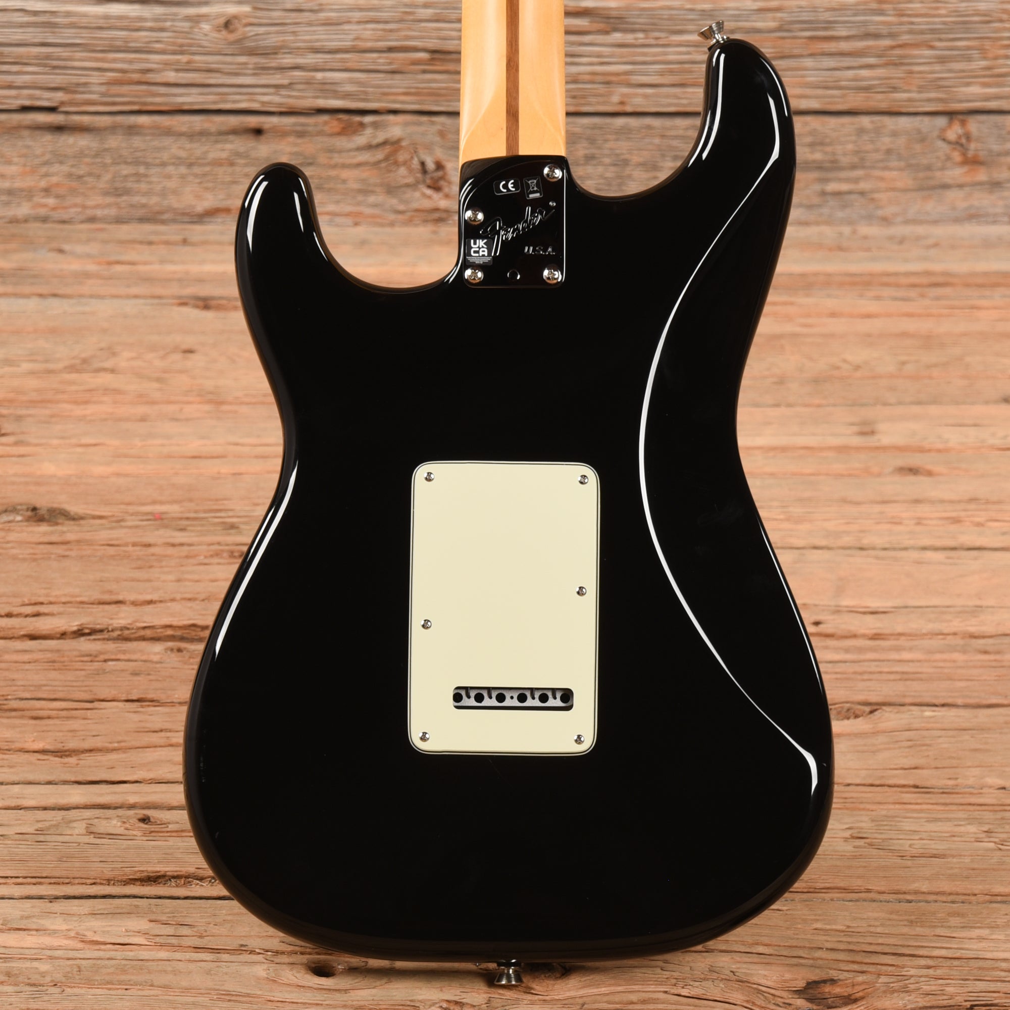 Fender American Professional II Stratocaster Neck w/Deluxe Series Stratocaster Body Black 2023