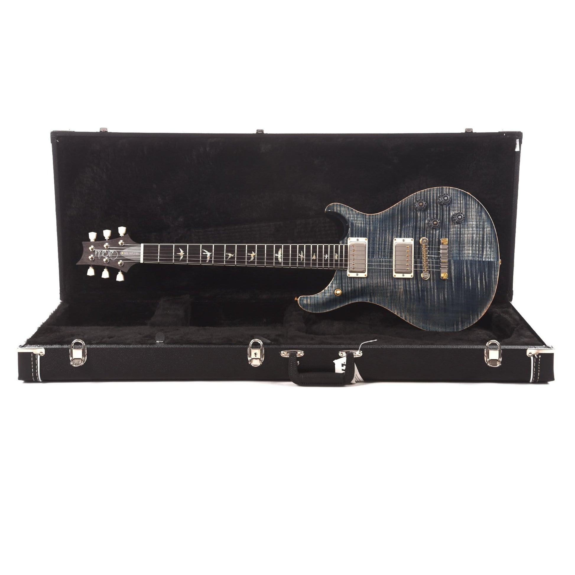 PRS McCarty 594 10 Top Faded Whale Blue Electric Guitars / Solid Body