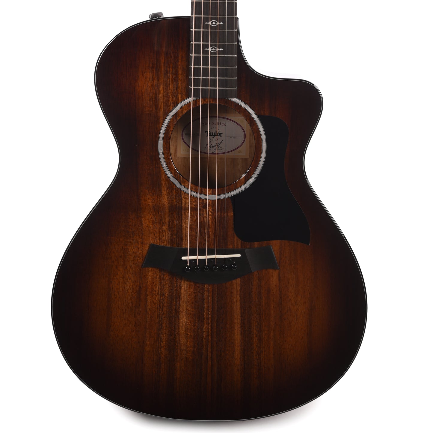 Taylor 222ce-K DLX Grand Concert Hawaiian Koa Shaded Edgeburst