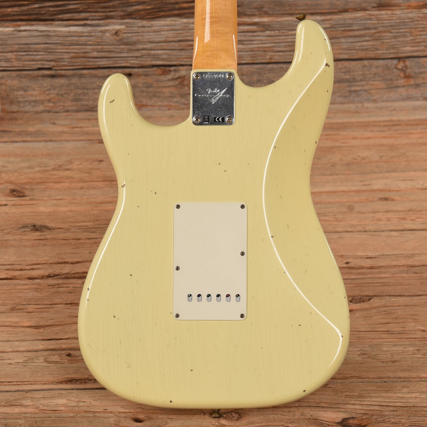 Fender Custom Shop 1967 Stratocaster Reissue Journeyman Relic Olympic White 2022