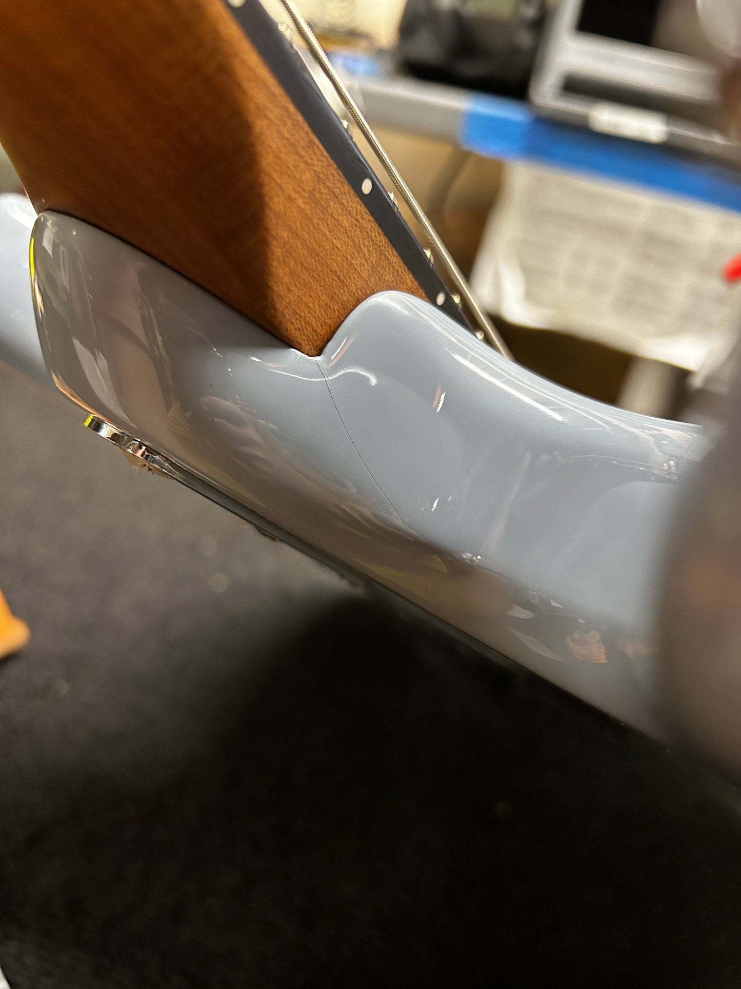 Sterling by Music Man Cutlass Plus CT50XHSS Aqua Grey