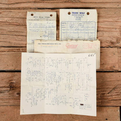 Gretsch Model 6165 2x12" Combo Guitar Amp  1960s