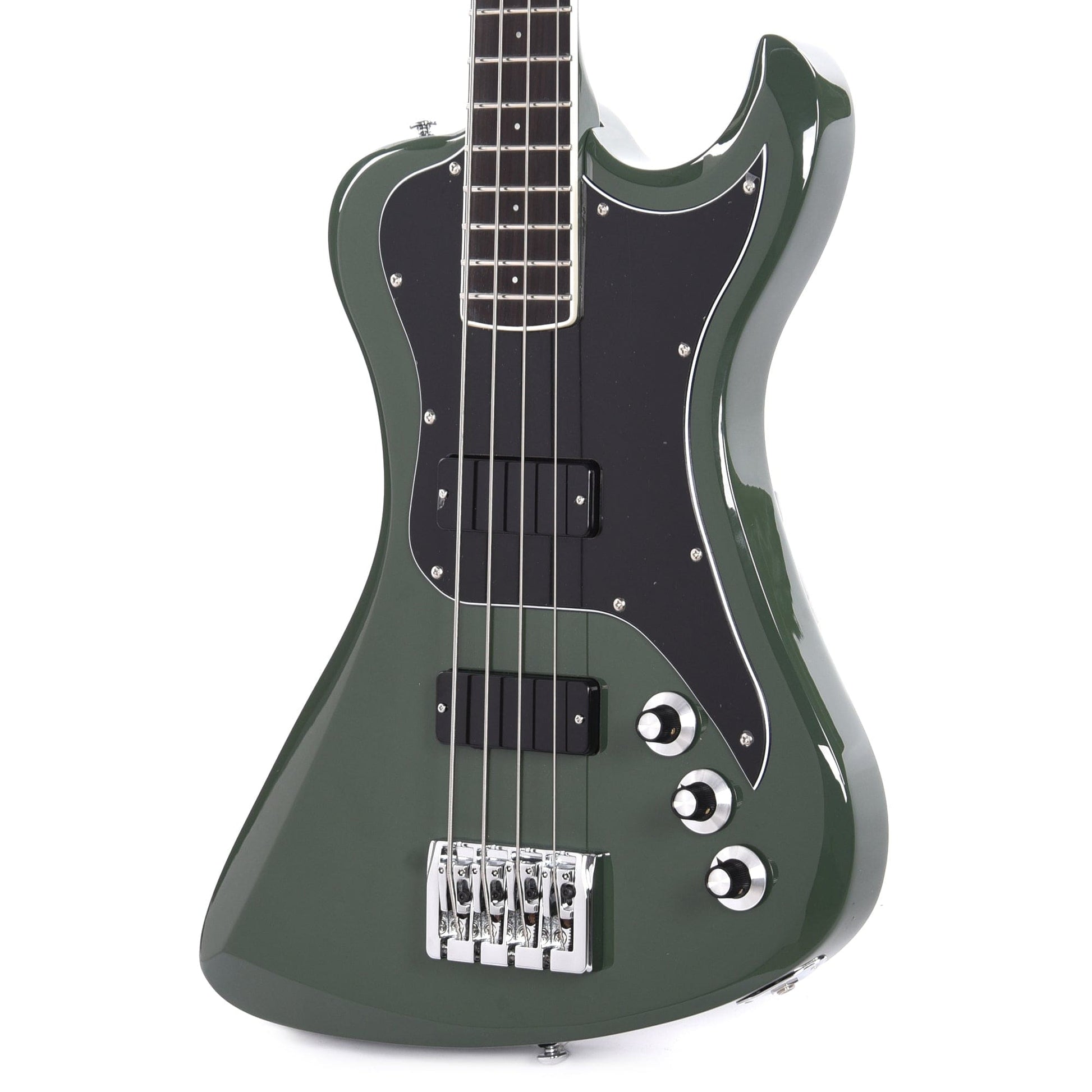 Dunable DE R2 Bass Olive Drab Bass Guitars / 4-String