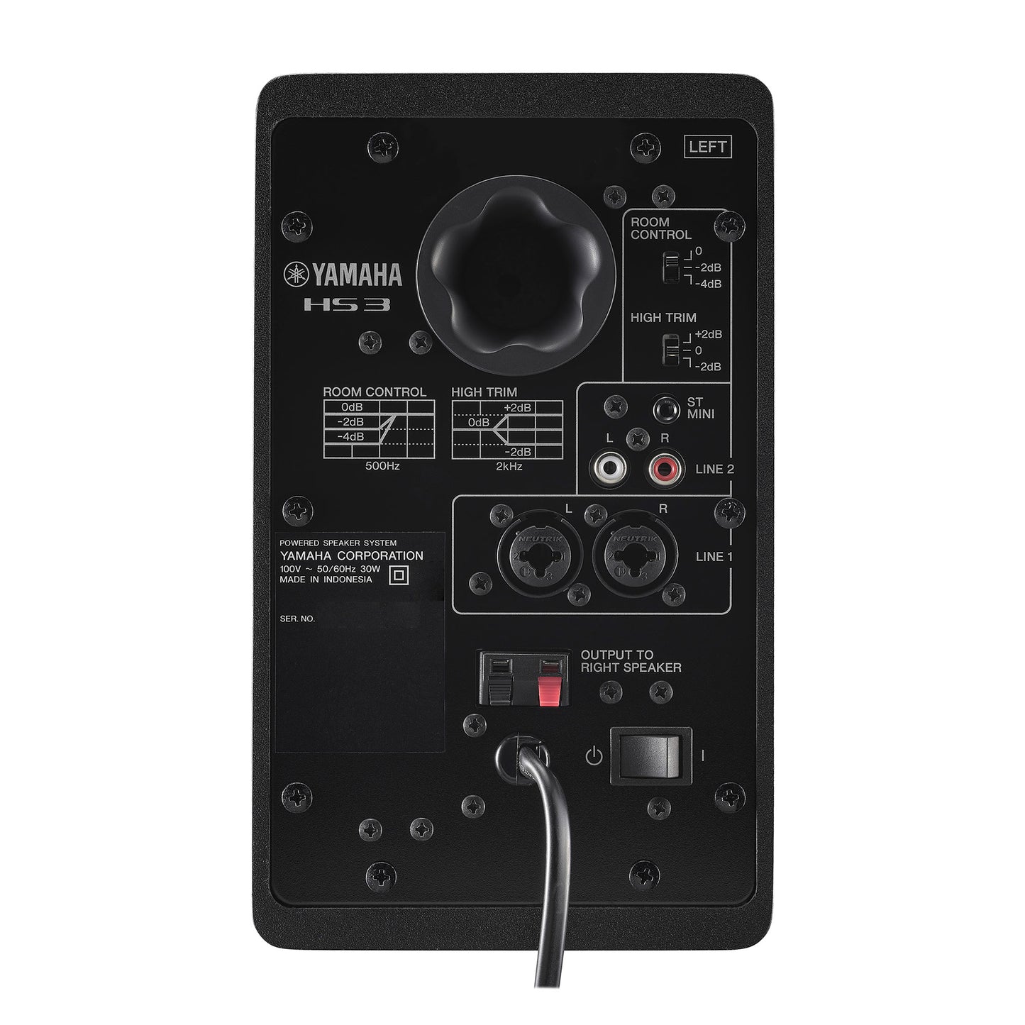 Yamaha HS3 B 3.5" Powered Studio Monitors Black