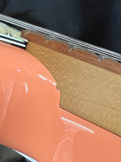 Fender Player Jazzmaster Pacific Peach w/Matching Headcap, Pure Vintage '65 Pickups, & Series/Parallel 4-Way