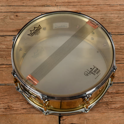Canopus 5.5x14 Brass Snare Drum USED