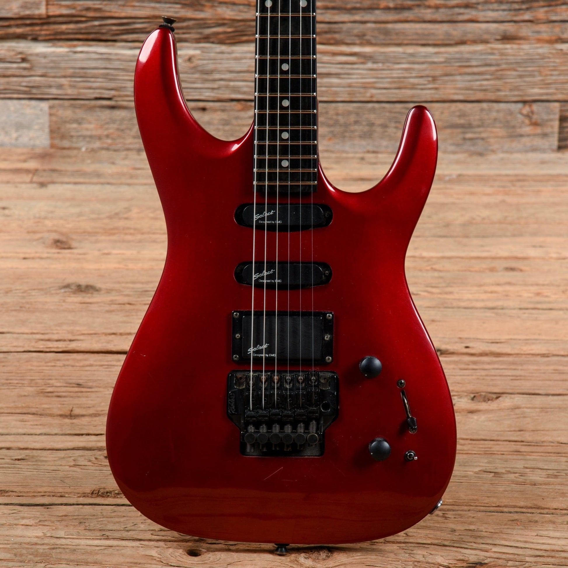 Westone Modulus Villain Metallic Red 1990 Electric Guitars / Solid Body