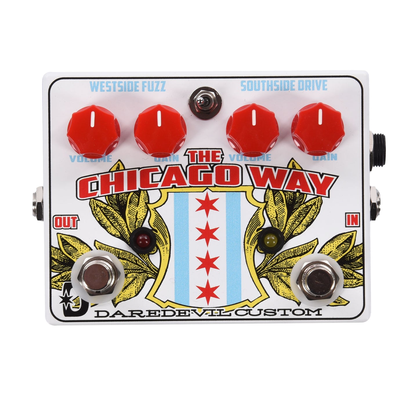 Daredevil Pedals The Chicago Way Fuzz/Overdrive Pedal