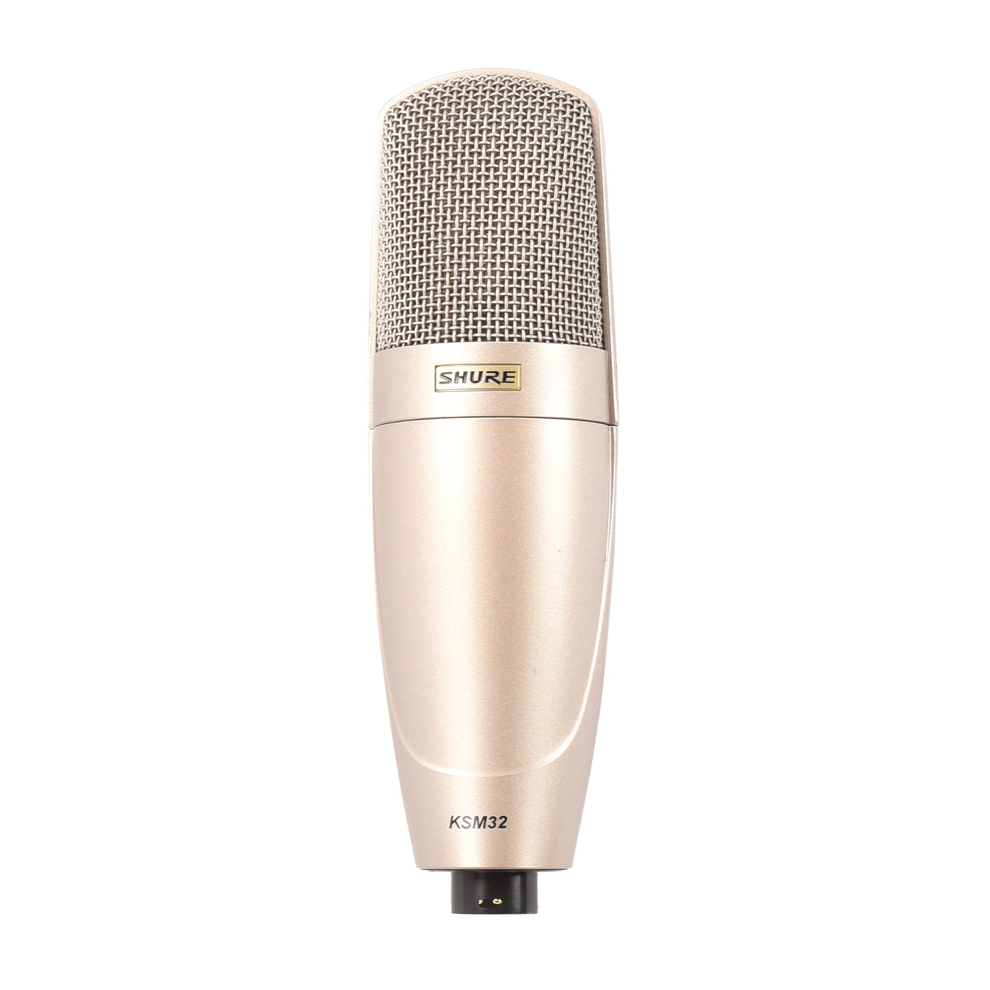 Shure KSM32 Cardioid Studio Condenser Microphone Champagne w/Shock Mount & Case
