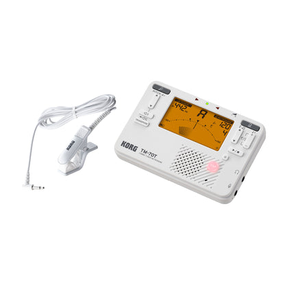 Korg TM-70T / CM400 Combo Pack White