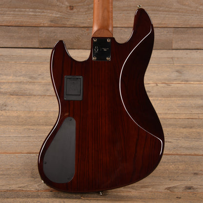 Sire Marcus Miller V10 DX Flame Maple/Swamp Ash 4-String Tobacco Sunburst