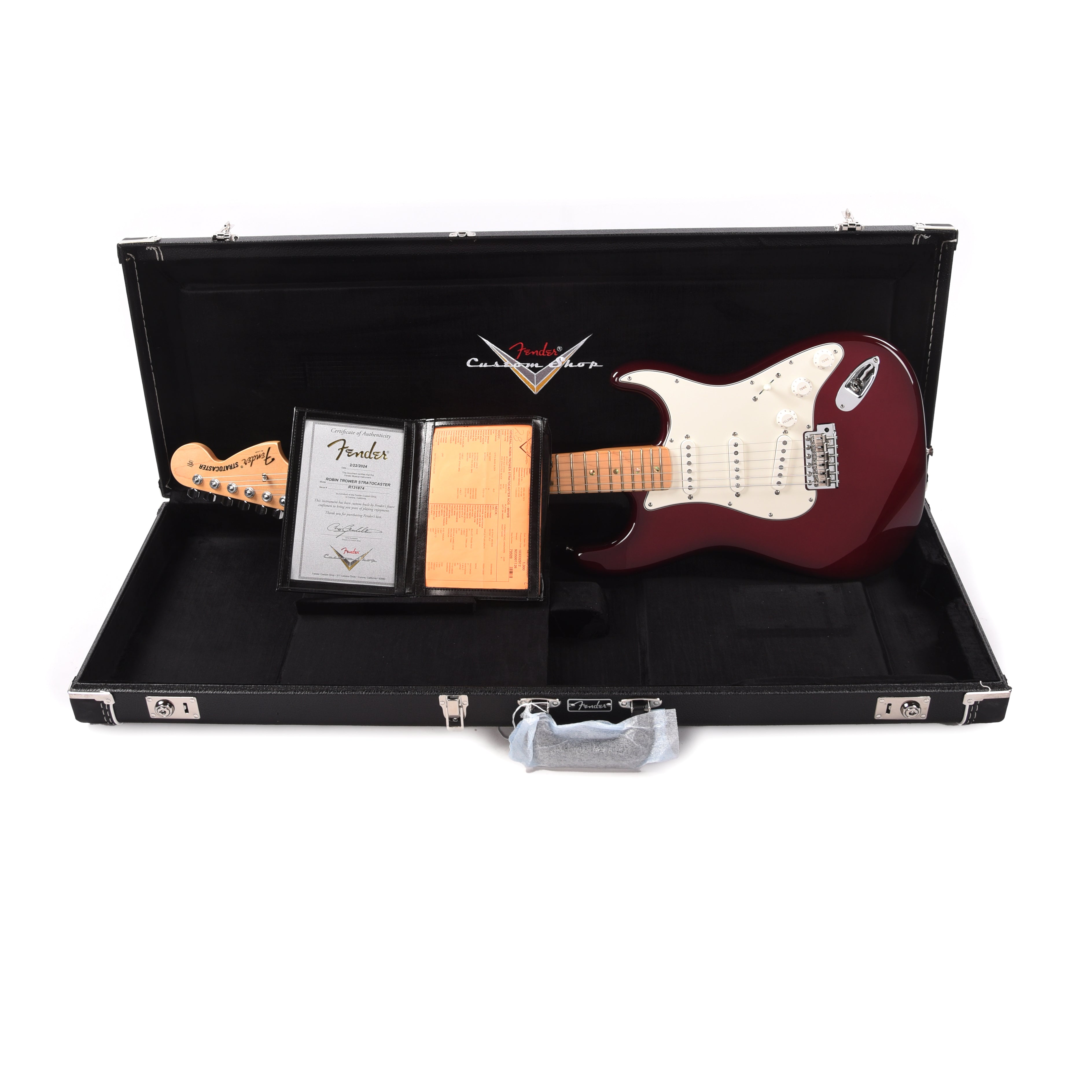Fender Custom Shop Artist Robin Trower Signature Stratocaster Midnight Wine Burst
