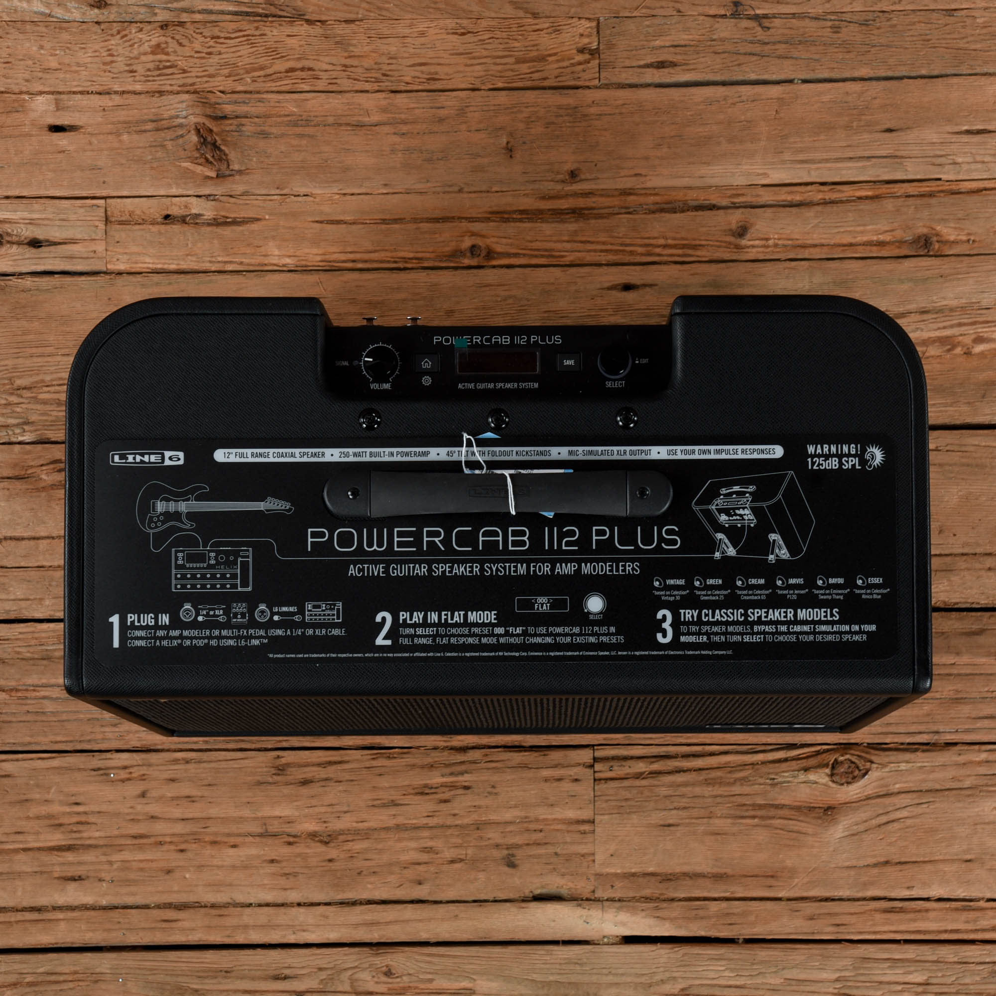 Line 6 Powercab 112 Plus 250-Watt 1x12