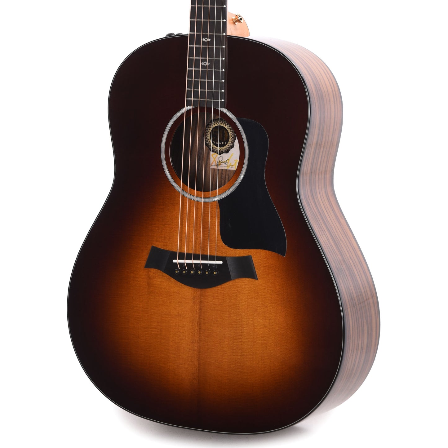 Taylor Limited 50th Anniversary 217e-SB Plus Grand Pacific Spruce/Rosewood Tobacco Sunburst Top