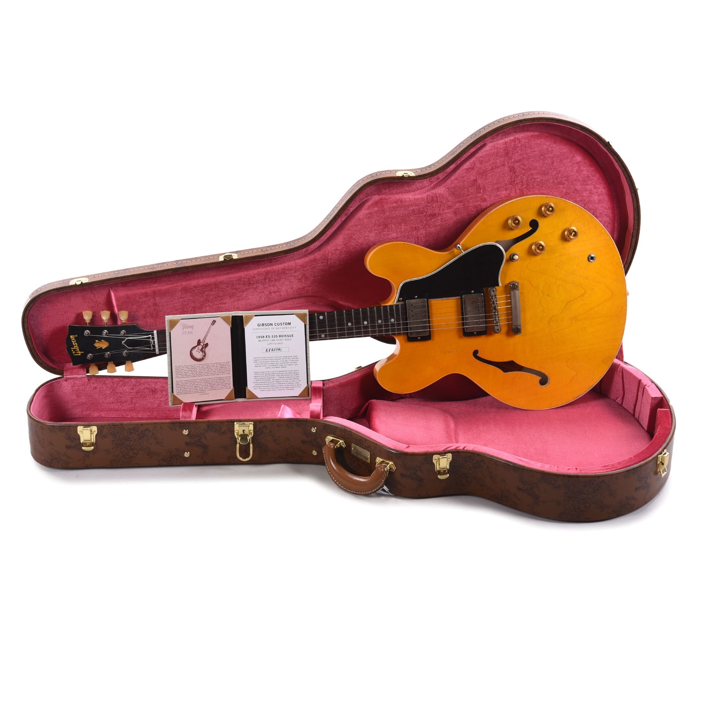 Gibson Custom Shop Limited Edition 1958 ES-335 Murphy Lab Heavy Aged Dirty Blonde