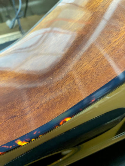 Recording King Deluxe All Solid Dreadnought Aged Adirondack Spruce/Mahogany