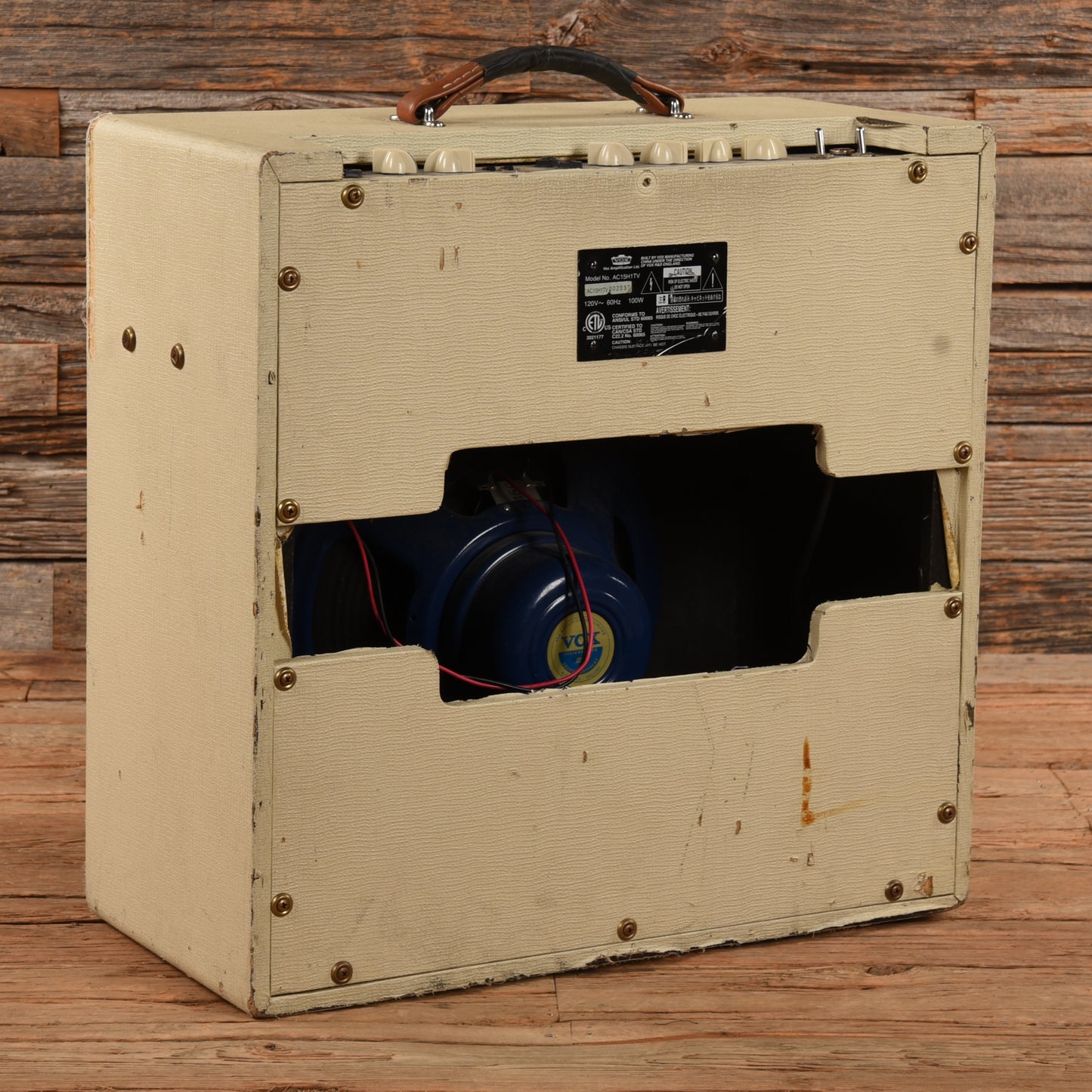 Vox AC15H1TV 50th Anniversary Hand-Wired Heritage Collection 15-Watt 1x12" Guitar Combo