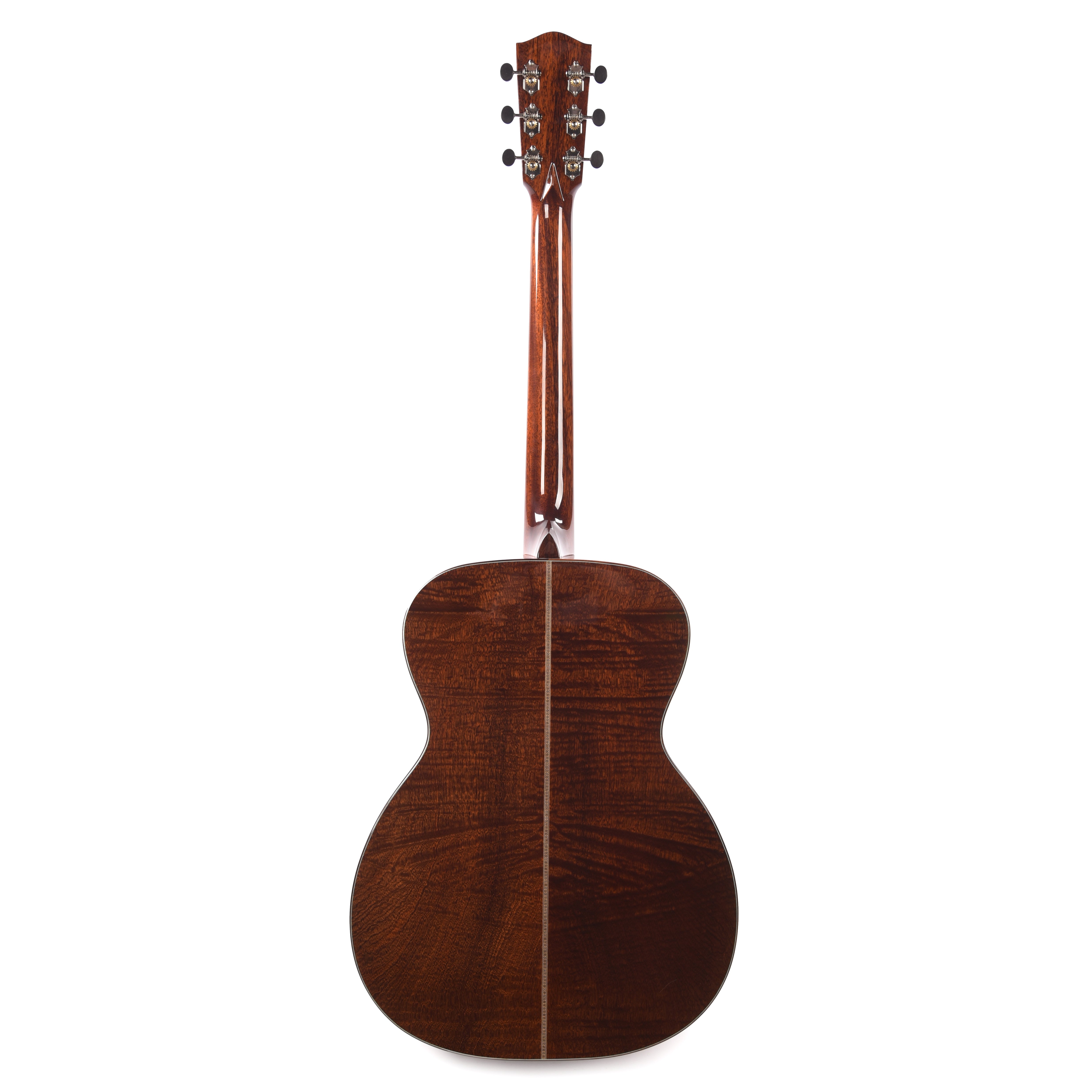 Eastman L-OM-QS European Spruce/AA Quilted Sapele OM Natural