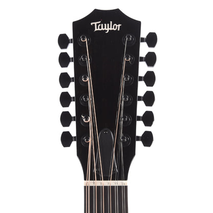 Taylor 250ce-BLK Plus 12-String Dreadnought Spruce/Big Leaf Maple Black