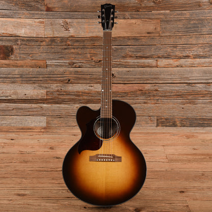 Gibson J-185 EC Modern Walnut Sunburst 2022 LEFTY