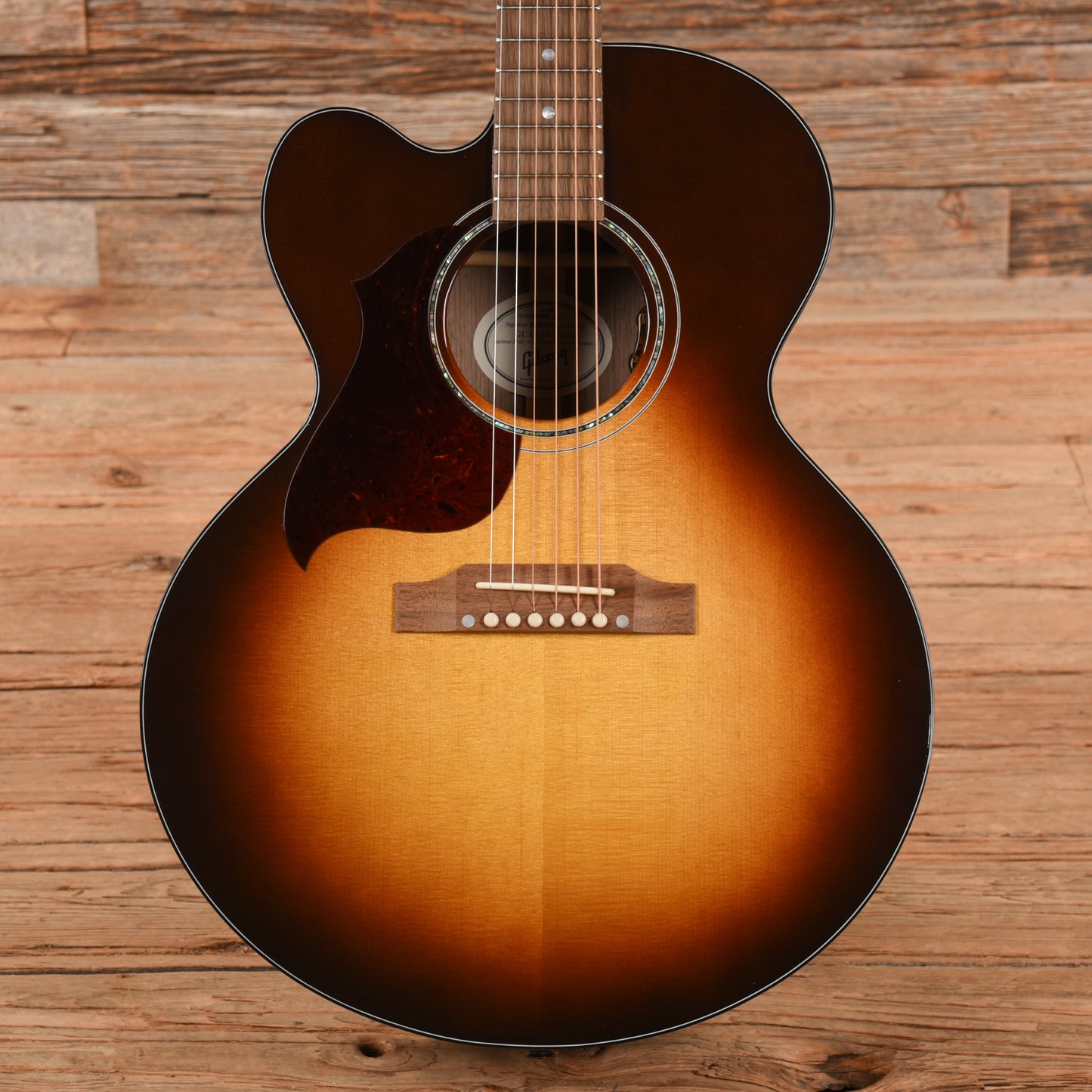 Gibson J-185 EC Modern Walnut Sunburst 2022 LEFTY