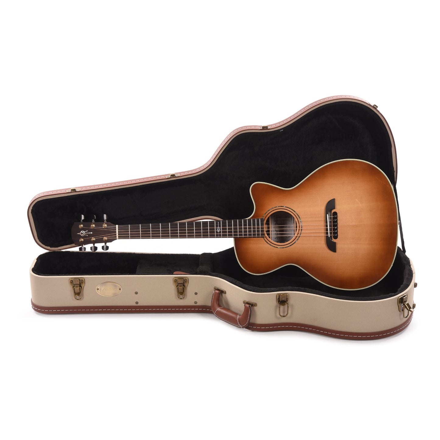 Alvarez GYM70ce Yairi Masterworks Grand Auditorium Solid AAA Sitka Spruce/Solid East Indian Rosewood Shadowburst