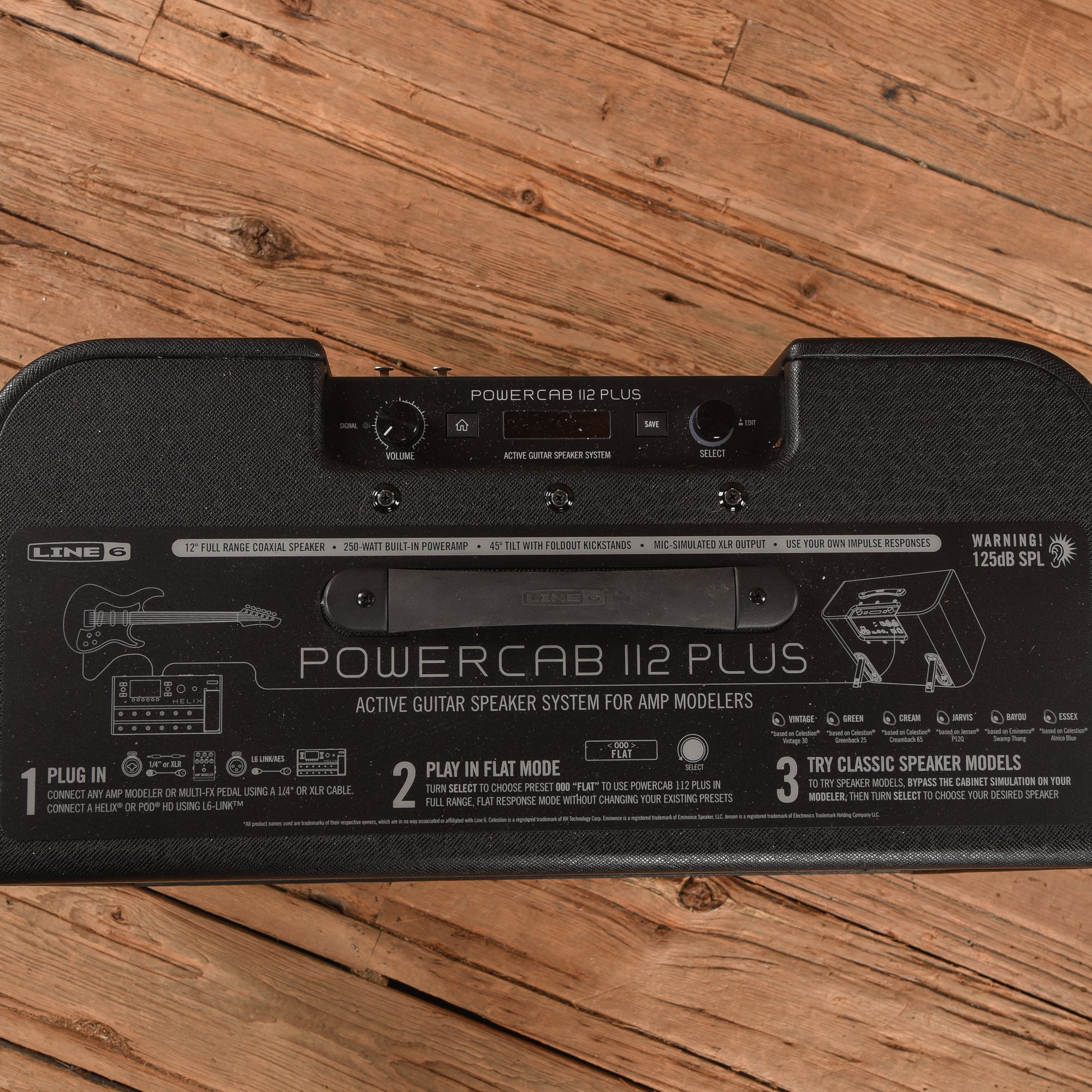 Line 6 Powercab 112 Plus 250-Watt 1x12