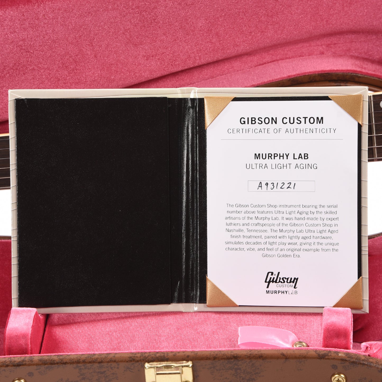 Gibson Custom Shop Murphy Lab 1959 ES-335 Reissue Vintage Natural Ultra Light Aged