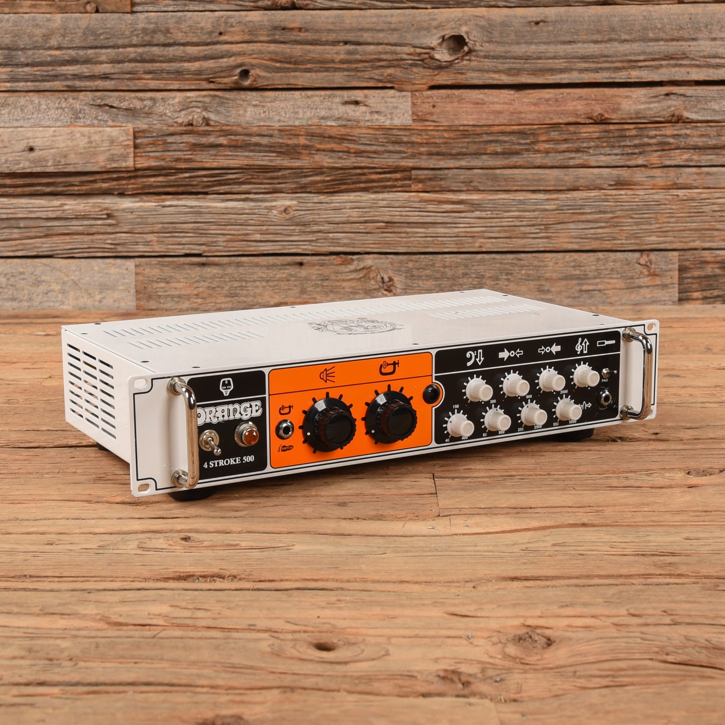 Orange 4 Stroke 500 Bass Head