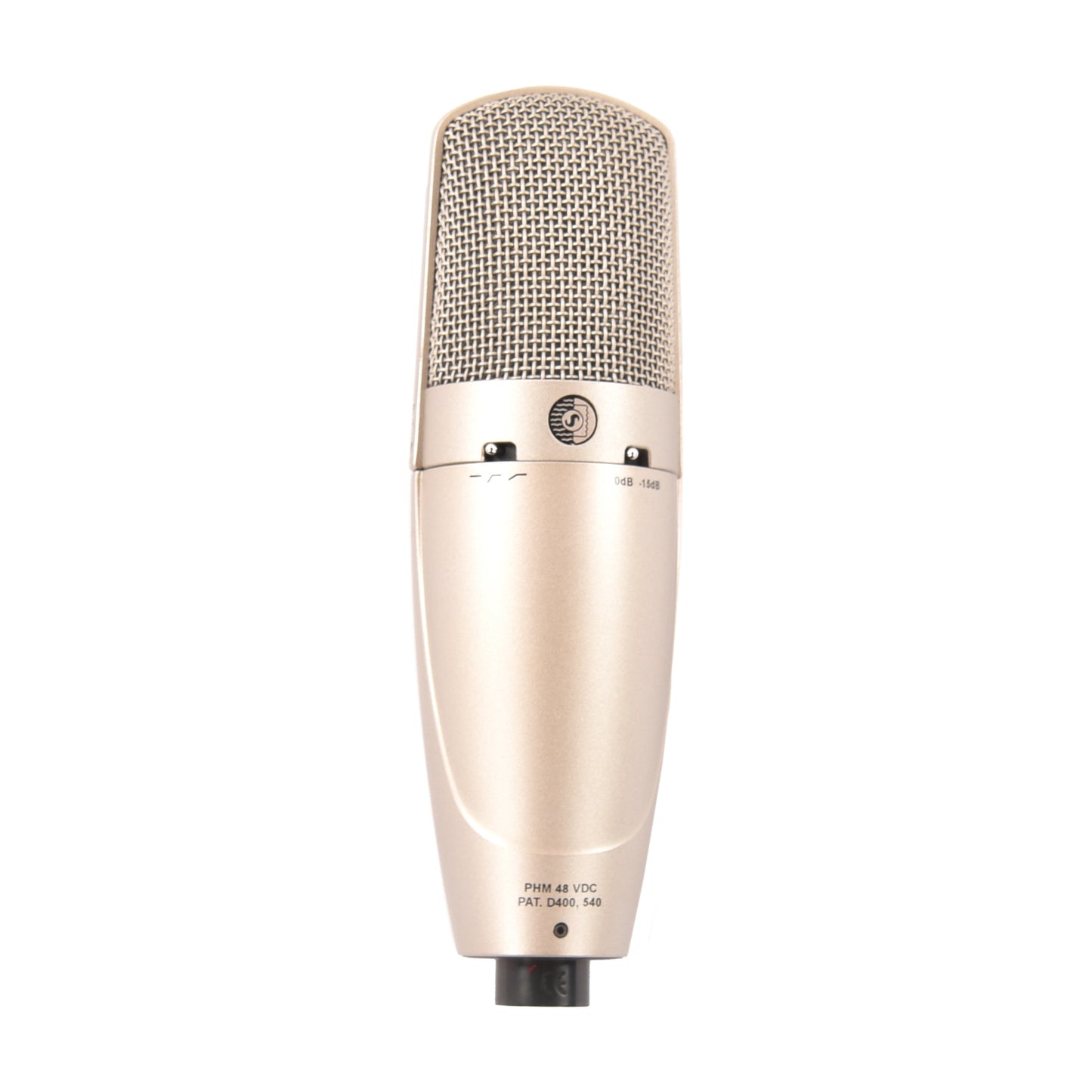 Shure KSM32 Cardioid Studio Condenser Microphone Champagne w/Shock Mount & Case