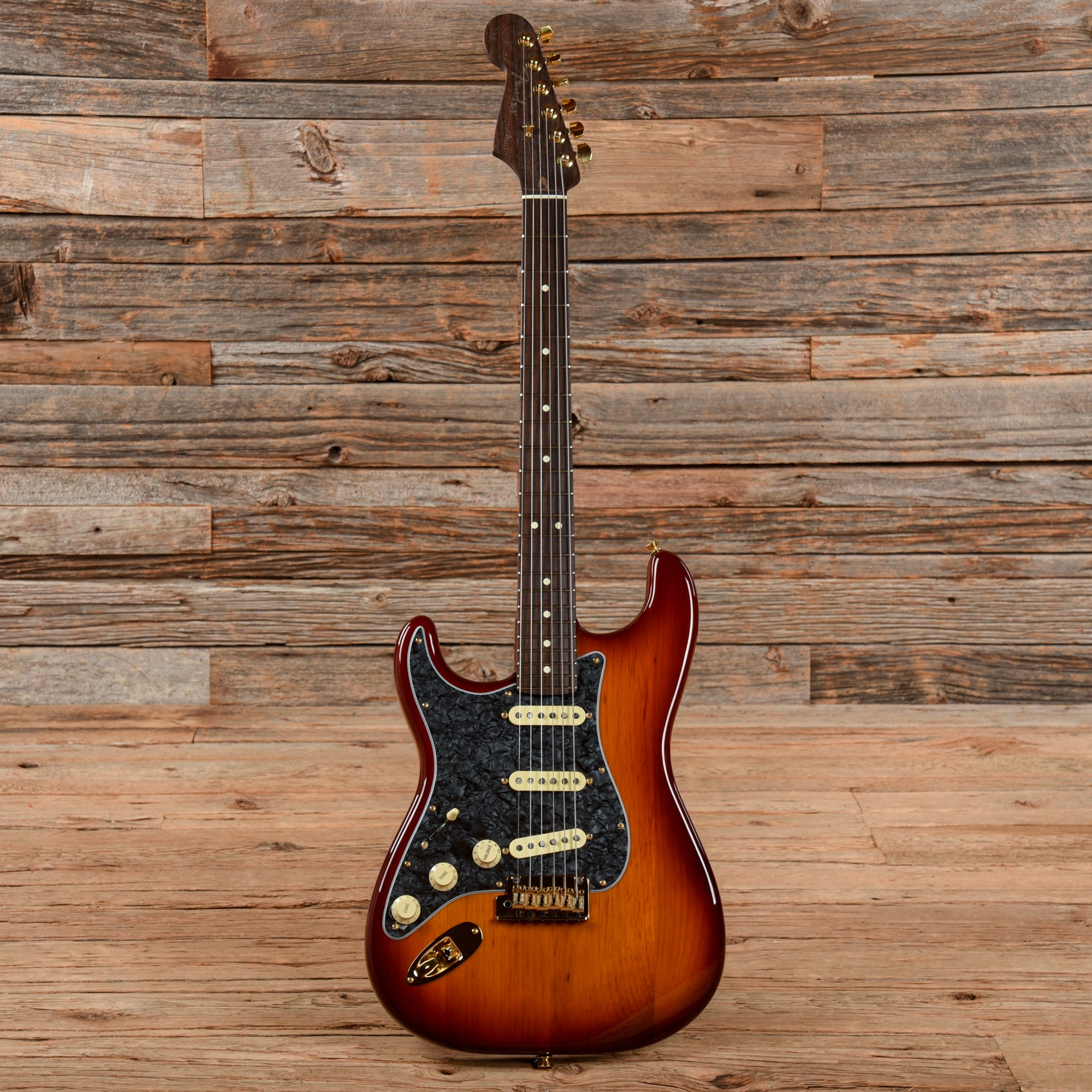 Fender Mod Shop Stratocaster Sienna Sunburst 2021 LEFTY