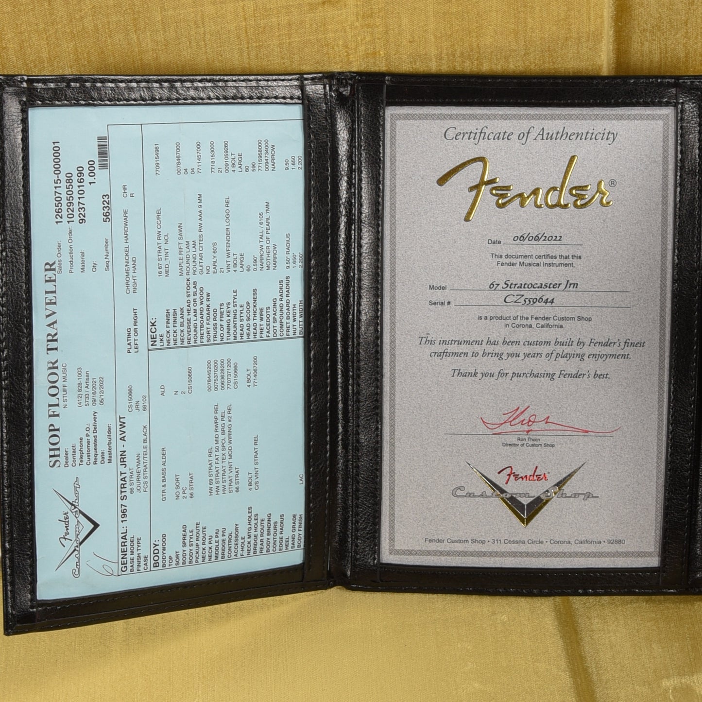 Fender Custom Shop 1967 Stratocaster Reissue Journeyman Relic Olympic White 2022