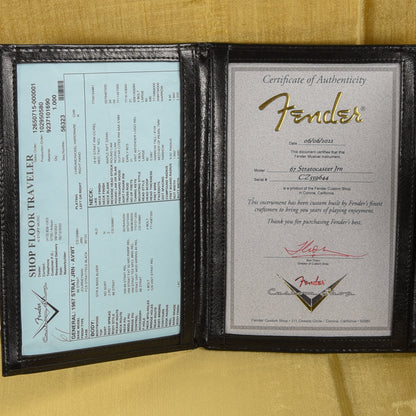 Fender Custom Shop 1967 Stratocaster Reissue Journeyman Relic Olympic White 2022