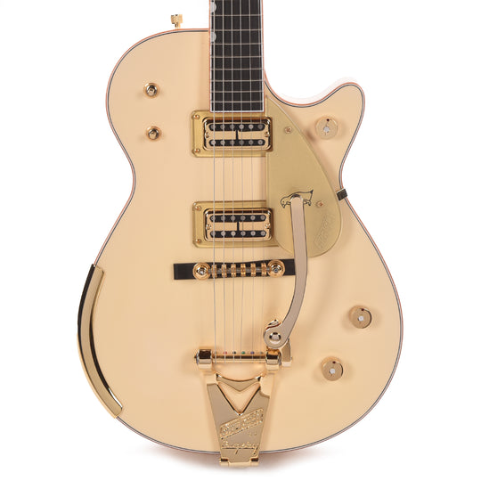 Gretsch Custom Shop G6134T-58 Penguin NOS Super Aged White Master Built by Gonzalo Madrigal