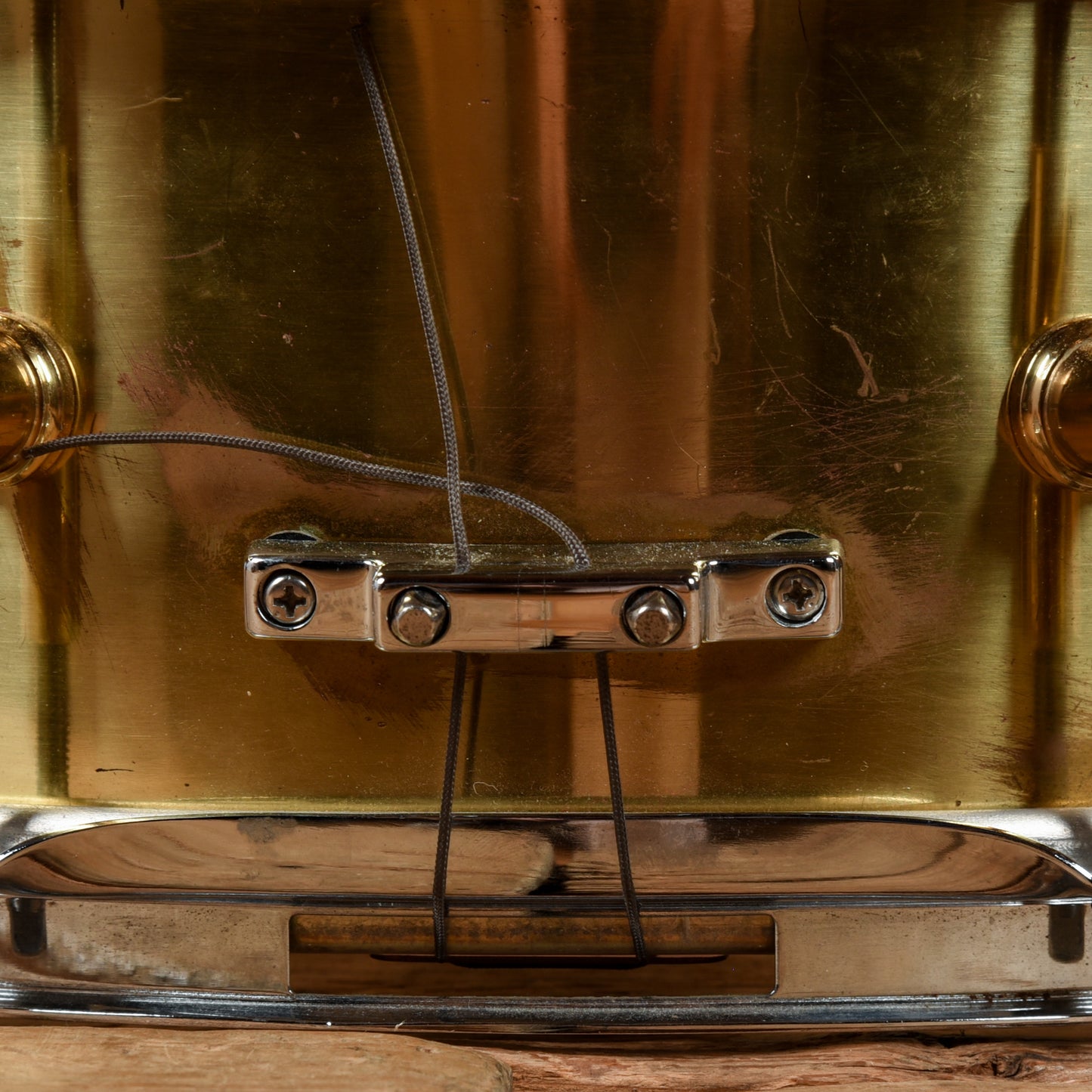 Canopus 5.5x14 Brass Snare Drum USED