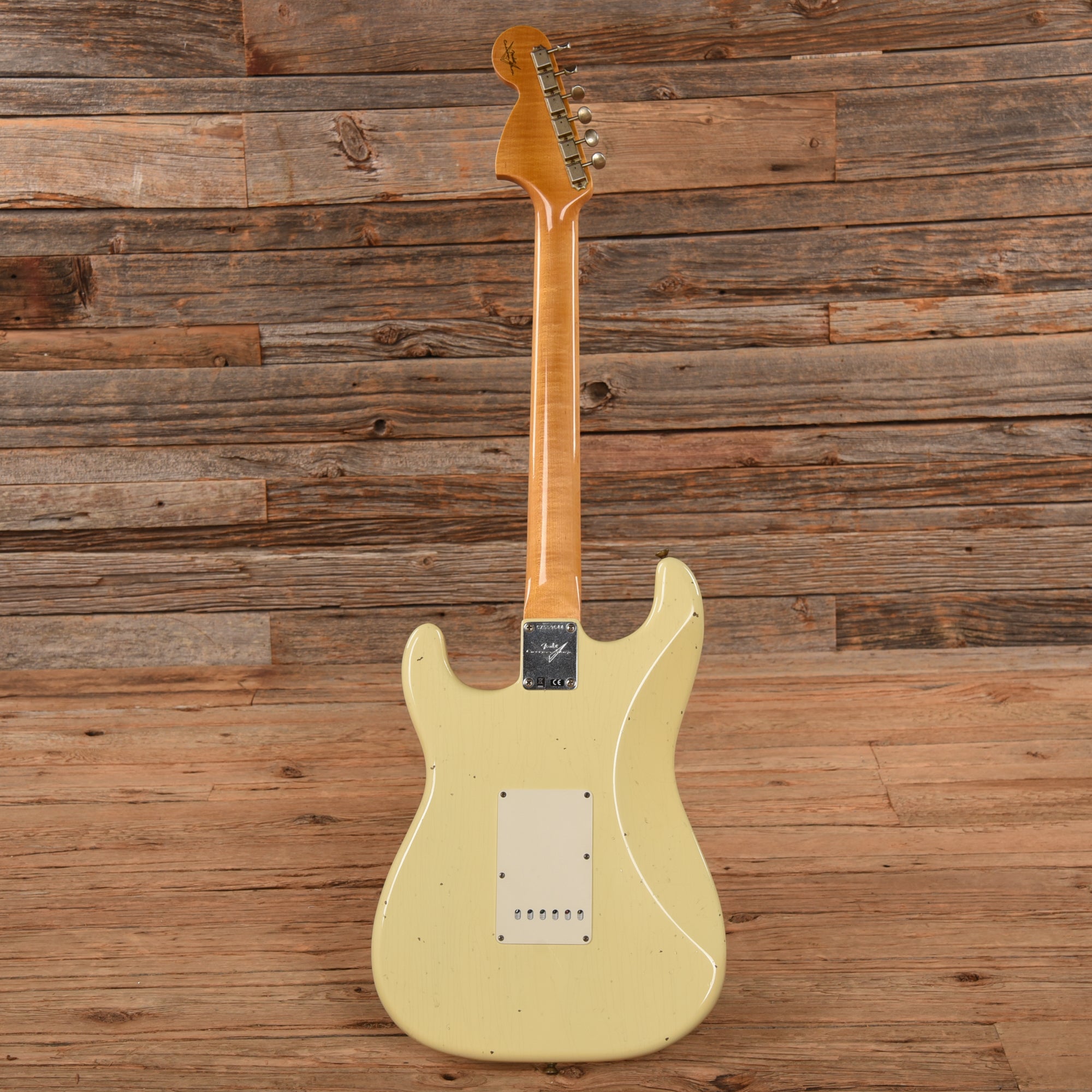 Fender Custom Shop 1967 Stratocaster Reissue Journeyman Relic Olympic White 2022