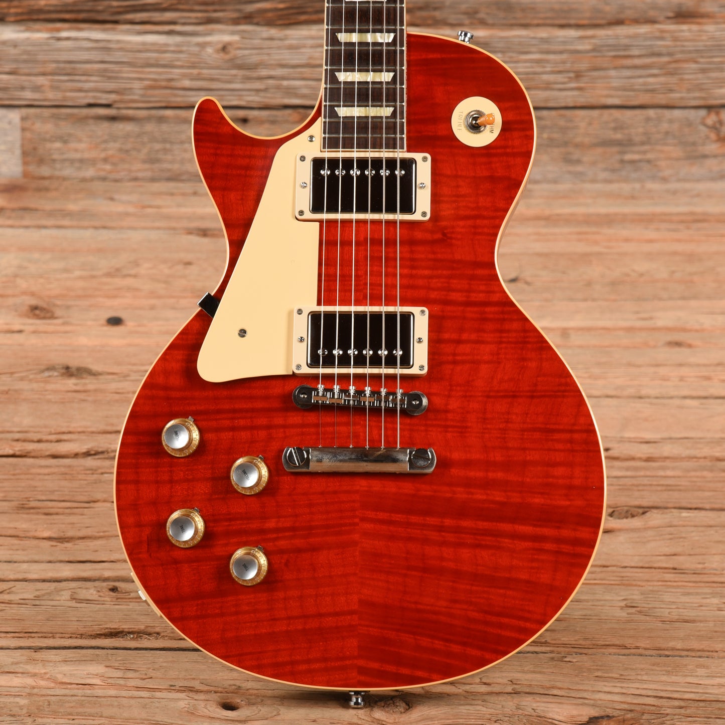 Gibson Custom 60 Les Paul Standard Translucent Cherry 2021 LEFTY
