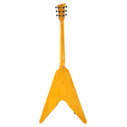 Dunable DE Asteroid Korina Aged Clear w/Bare Knuckle The Mule Humbuckers