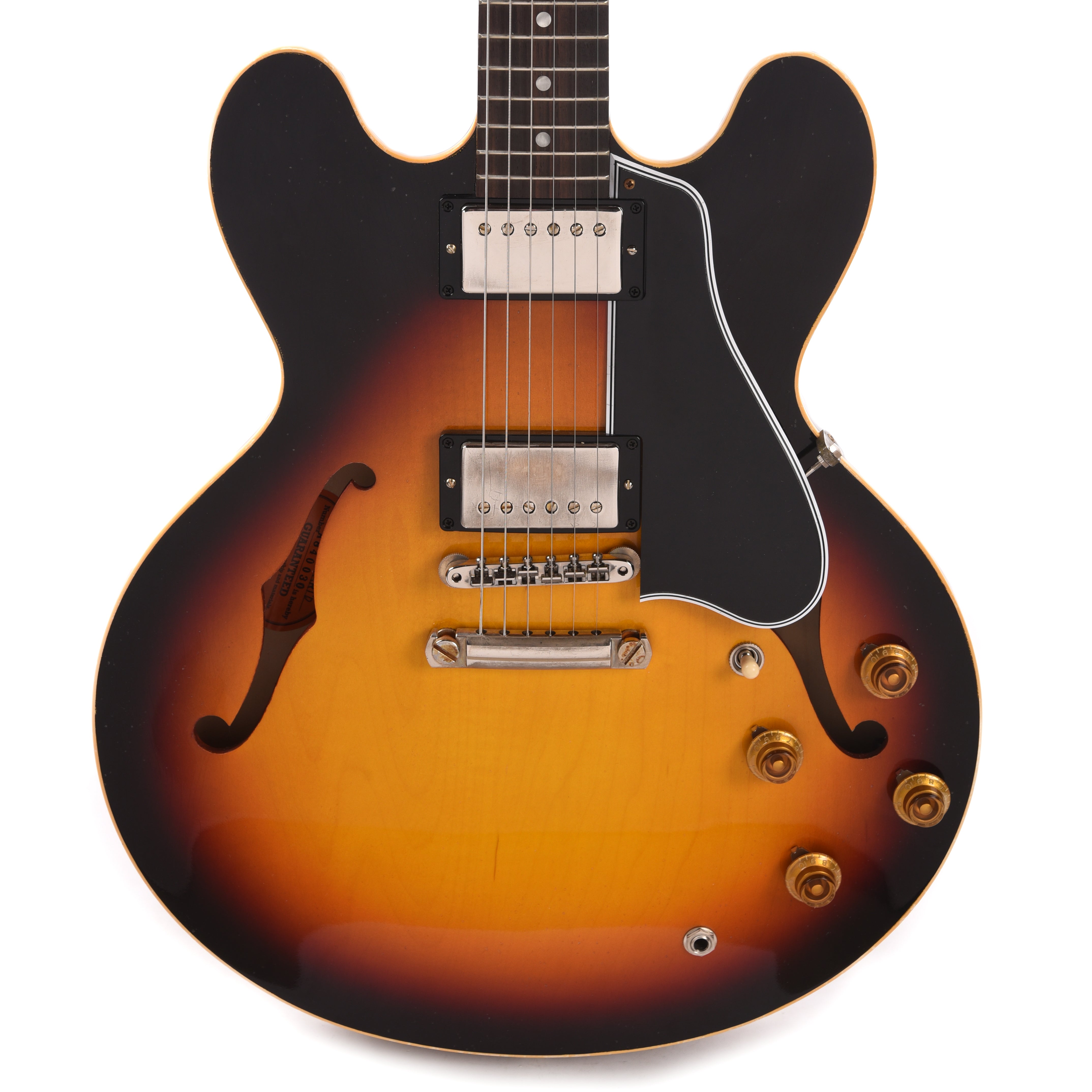 Gibson Custom Shop Limited Edition 1958 ES-335 Murphy Lab Light Aged Tri-Color Sunburst