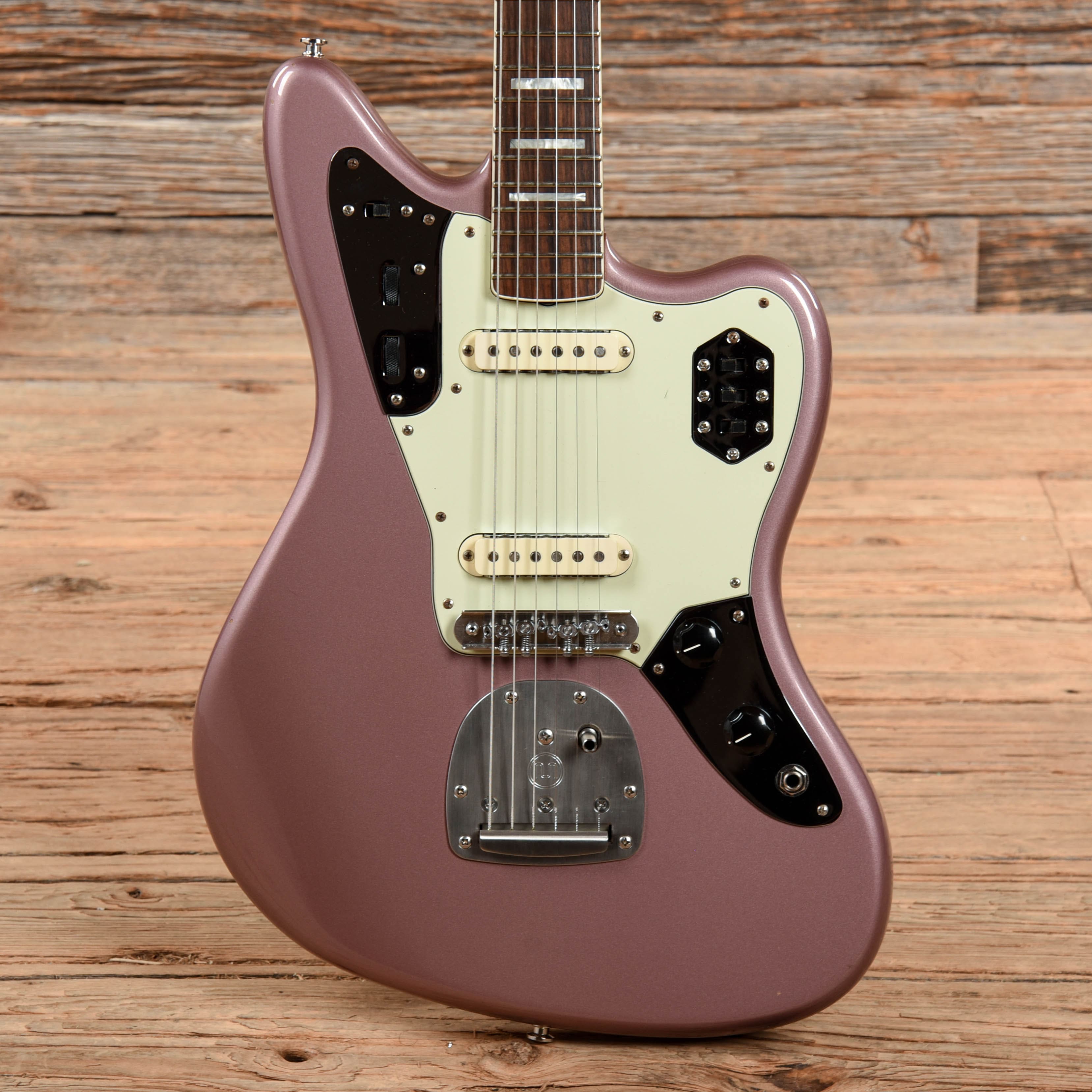 Fender 50th Anniversary Jaguar Burgundy Mist Metallic 2012 Electric Guitars / Solid Body