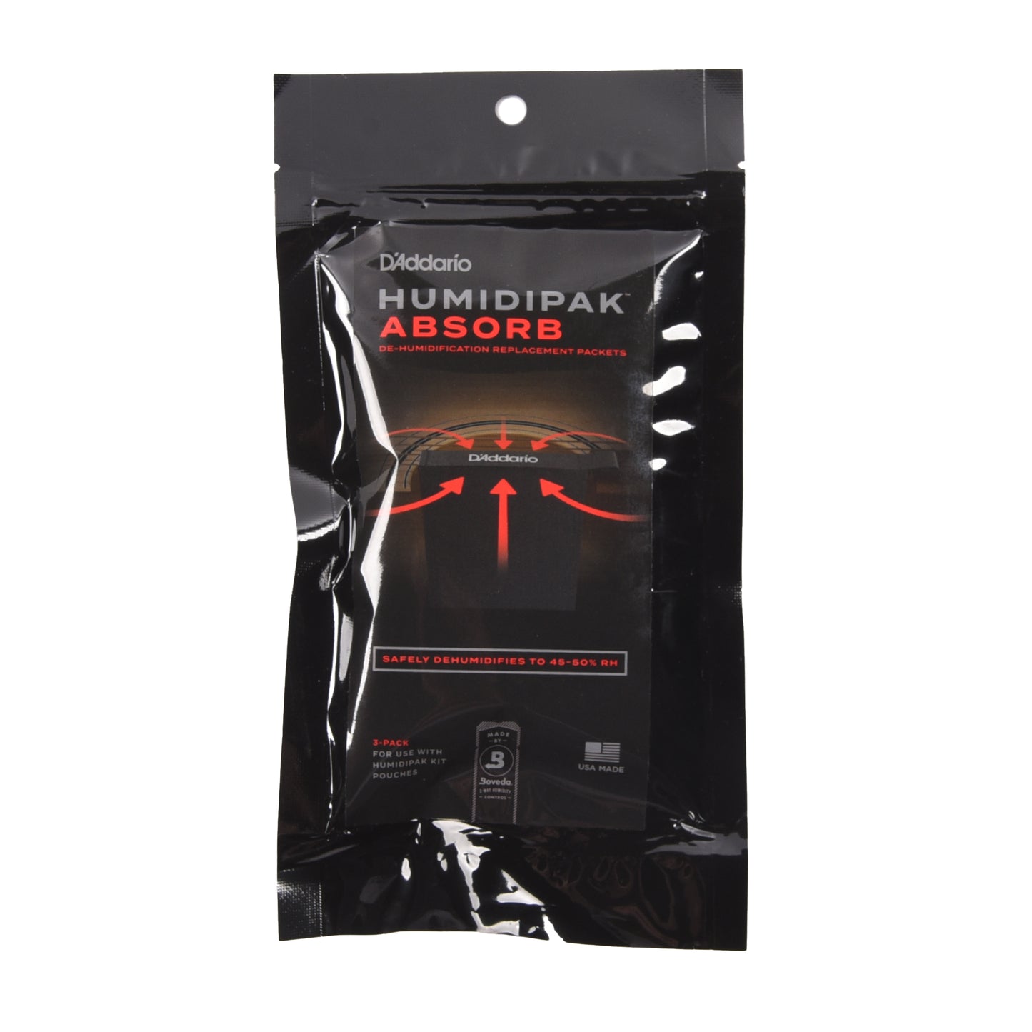 D'Addario Absorb Replacement 3-Pack