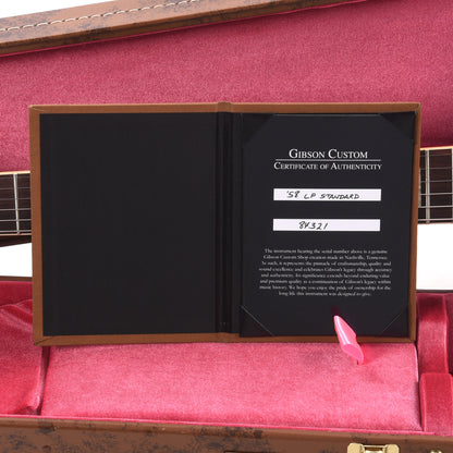 Gibson Custom Shop 1958 Les Paul Standard "CME Spec" Slow Iced Tea Fade VOS w/60 V2 Neck Profile