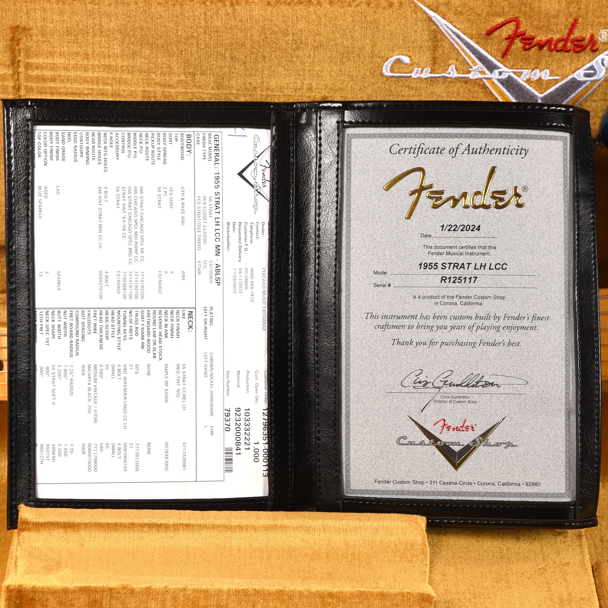 Fender Custom Shop 1955 Stratocaster 