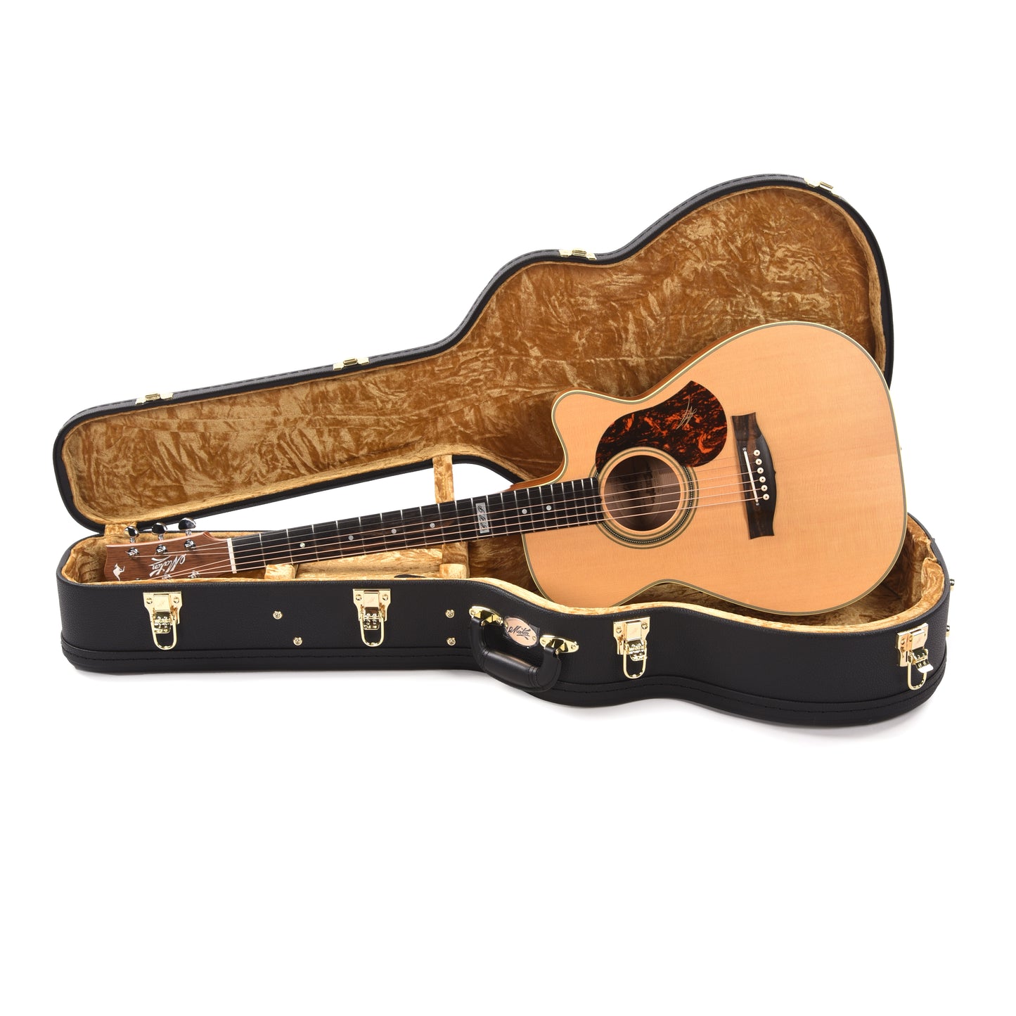 Maton EBG808TEC Tommy Emmanuel Signature Cutaway Solid "AAA" Spruce Top/Solid Queensland Maple Honey Stain
